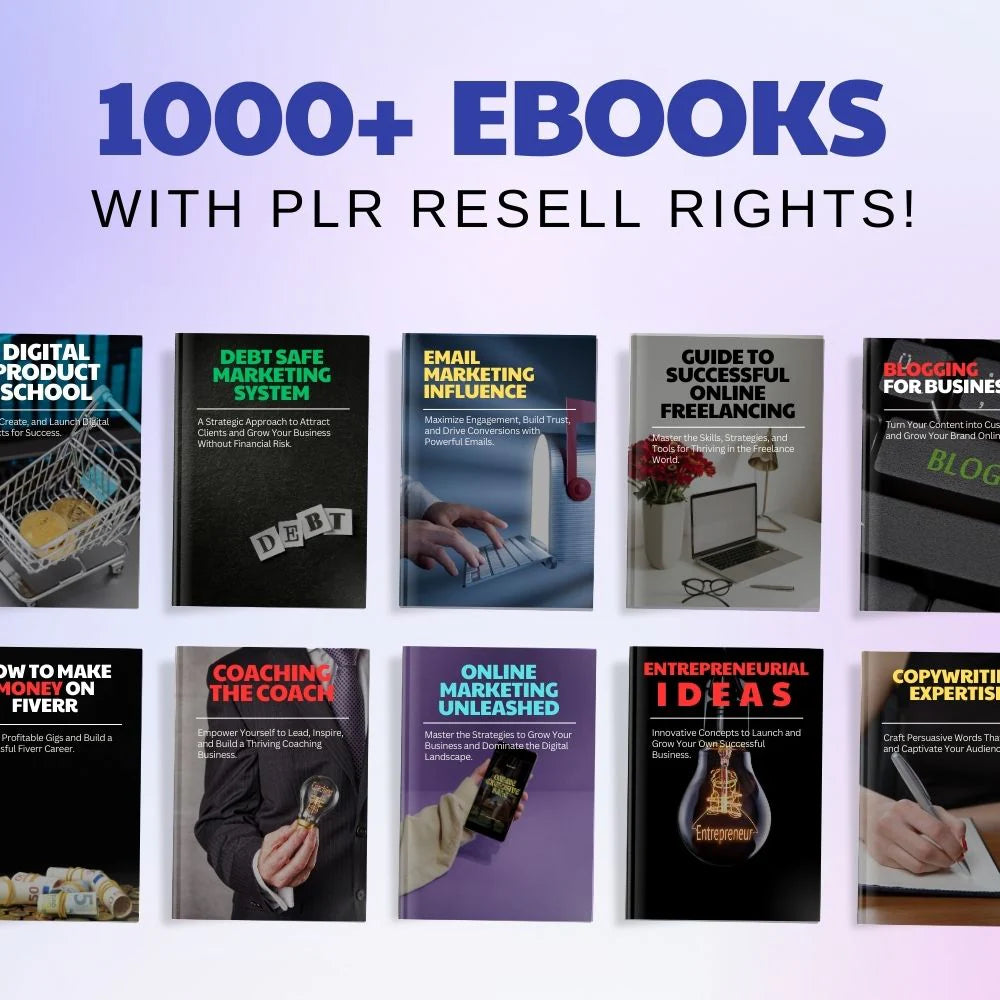 PLR Digital Products Mega Bundle