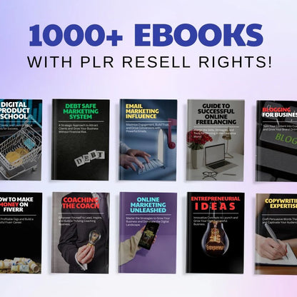 PLR Digital Products Mega Bundle